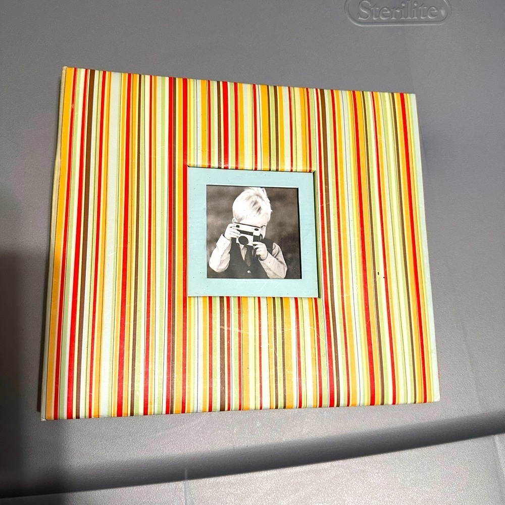 Pinstriped Picture Album